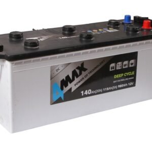 4MAX BAT140/980L/DC/4MAX 12V 140Ah 980A +/-