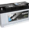 4MAX BAT90/630R/DC/4MAX 12V 90Ah 630Wh -/+ gilaus iškrovimo akumuliatorius