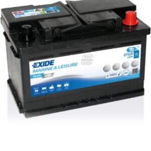 EXIDE EP600 12V 70Ah 760A -/+