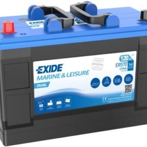 EXIDE ER570 12V 120Ah 760A +/-