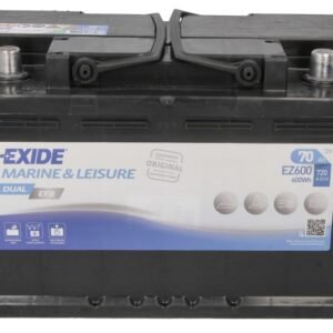 EXIDE EZ600 12V 70Ah 720A -/+