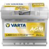 Varta AGM840060068 12V 60Ah 680A -/+ akumuliatorius