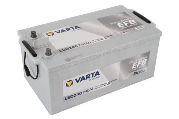 Varta EFB932240120 12V 240Ah 1200A +/- akumuliatorius