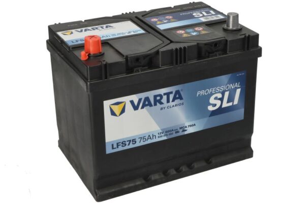 Varta SLI930075060 12V 75Ah 600A +/- akumuliatorius