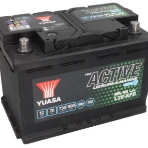 YUASA L28-EFB 12V 75Ah 730A -/+