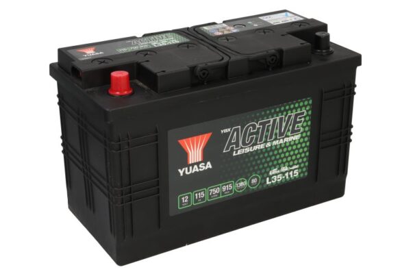 Yuasa L35-115 12V 115Ah 750A +/- akumuliatorius