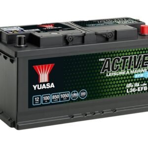 YUASA L36-EFB 12V 100Ah 850A -/+