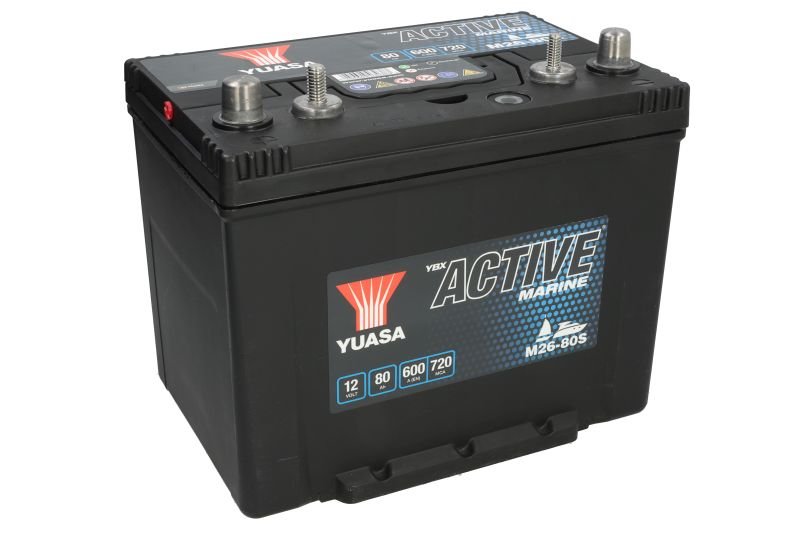 YUASA M26-80S 12V 80Ah 680A +/-