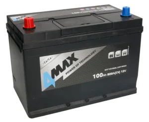 4MAX BAT100/800L/JAP 100Ah 800A +/-