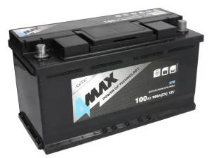 4MAX BAT100/900R/EFB 100Ah 900A EFB -/+