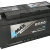 4MAX BAT105/950R/AGM 105Ah 950A AGM -/+ akumuliatorius