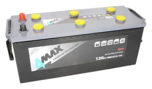4MAX BAT120/680L/SHD 120Ah 680A +/-