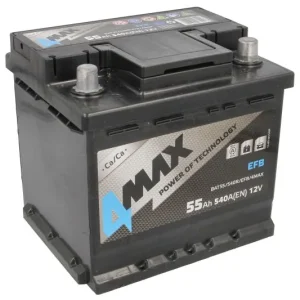 4MAX BAT55/540R/EFB 55AH 540A EFB -/+