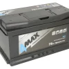 4MAX BAT75/780R/EFB 75Ah 780A EFB -/+ akumuliatorius
