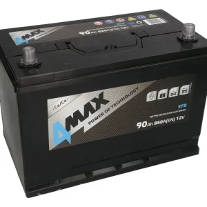 4MAX BAT90/850R/EFB/JAP 90AH 850A EFB -/+