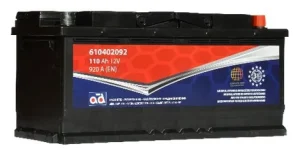 AD 610402092 110Ah 920A -/+
