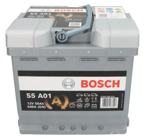 Bosch 0092S5A010 50Ah 540A AGM -/+