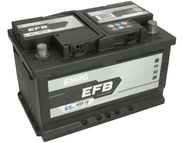 ENRG 565500065 65Ah 650A EFB -/+ akumuliatorius