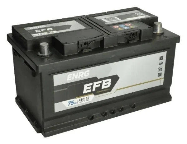 ENRG 575500073 75Ah 730A EFB -/+ akumuliatorius