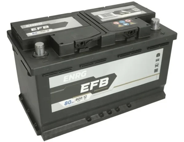ENRG 580500080 80Ah 800A EFB -/+ akumuliatorius