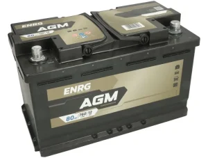 ENRG 580901076 80Ah 760A AGM -/+