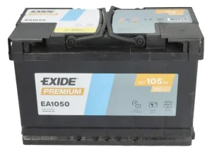 Exide EA1050 105Ah 850A -/+