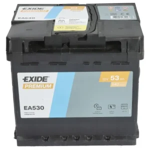 Exide EA530 53Ah 540A -/+