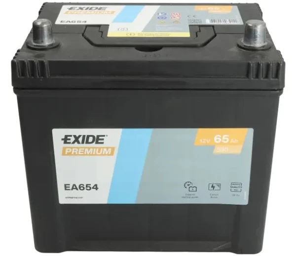 Exide EA654 65Ah 580A -/+ akumuliatorius