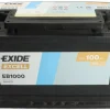 Exide EB1000 100Ah 720A -/+ akumuliatorius
