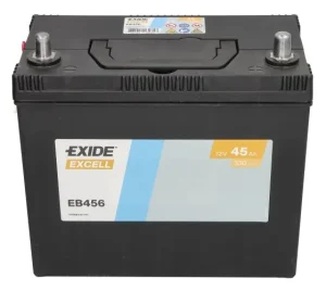 Exide EB456 45Ah 330A -/+