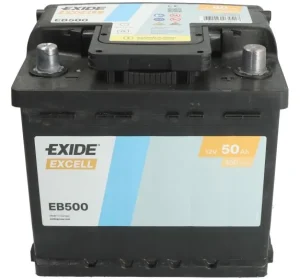 Exide EB500 50Ah 450A -/+