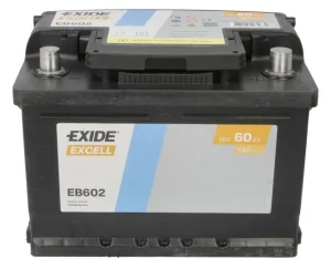 Exide EB602 60Ah 540A -/+