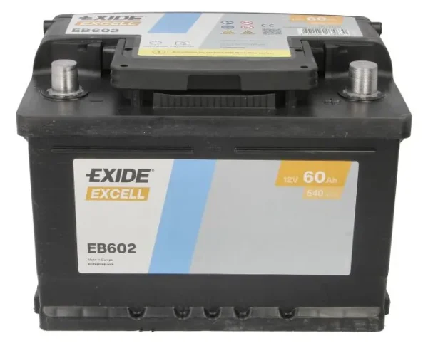Exide EB602 60Ah 540A -/+ akumuliatorius