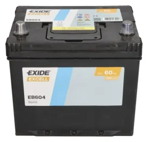 Exide EB604 60Ah 480A -/+