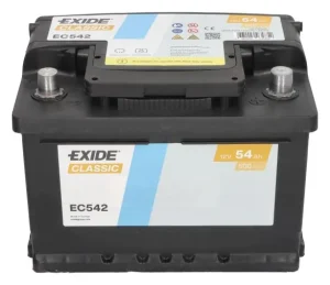 Exide EC542 54Ah 500A -/+