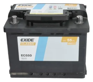 Exide EC550 55Ah 460A -/+