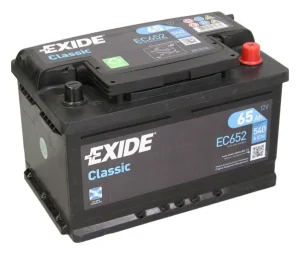 Exide EC652 65Ah 540A -/+