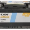 Exide EC700 70Ah 640A -/+ akumuliatorius