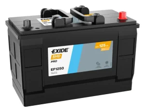 Exide EF1250 125Ah 850A -/+