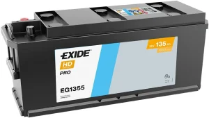 Exide EG1355 135Ah 1000A +/-