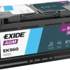 Exide EK960 96Ah 850A AGM -/+ akumuliatorius