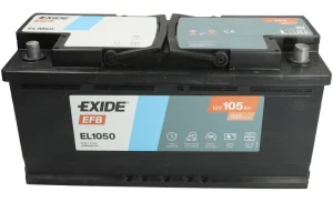 Exide EL1050 105Ah 950A EFB -/+