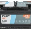 Exide EL800 80Ah 800A EFB -/+ akumuliatorius