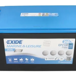Exide EP2100 240Ah 1200A AGM +/-
