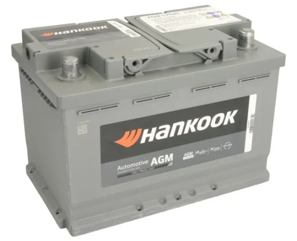 Hankook AGM 57020 70Ah 760A AGM -/+ akumuliatorius