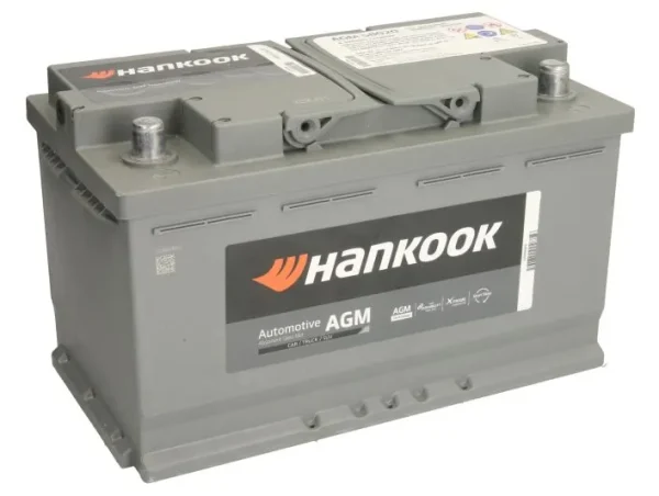 Hankook AGM 58020 80Ah 800A AGM -/+ akumuliatorius