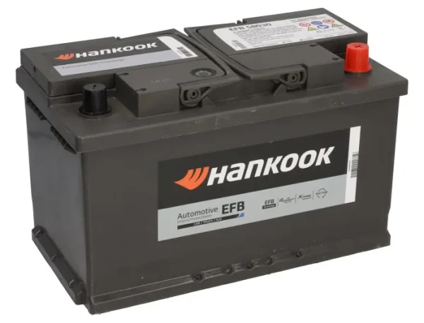 Hankook EFB 58030 80Ah 800A EFB -/+ akumuliatorius