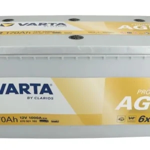 VARTA 670901100 170AH 1000A AGM +/-