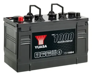 Yuasa YBX1664 110Ah 750A +/-